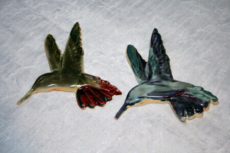 Sold. Hummingbird pair.