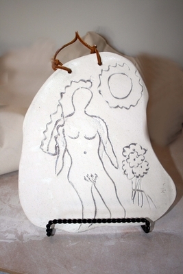 Sold - Nude in the garden